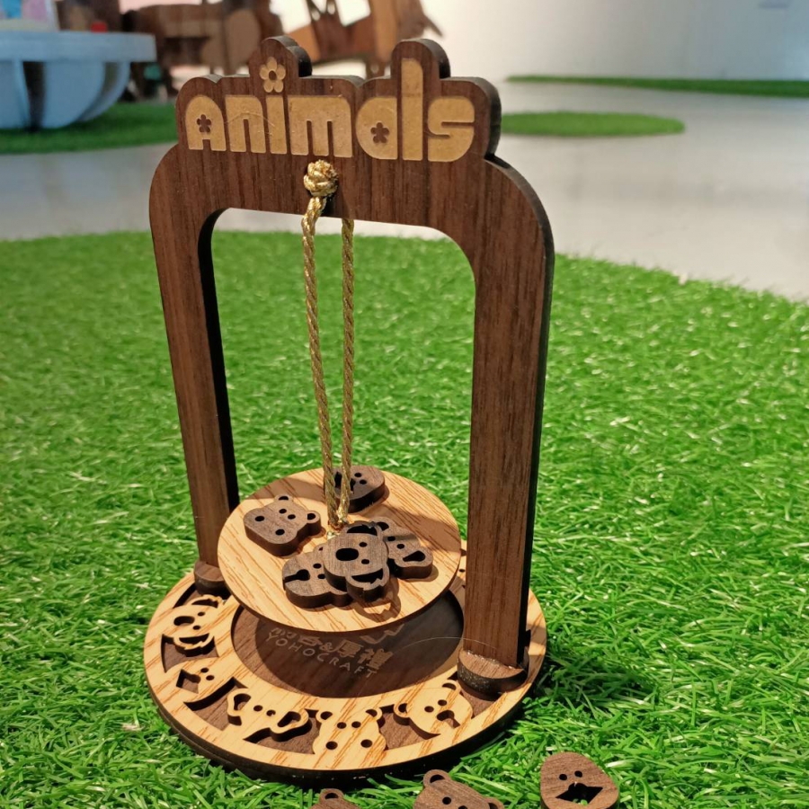 動物平衡小桌遊