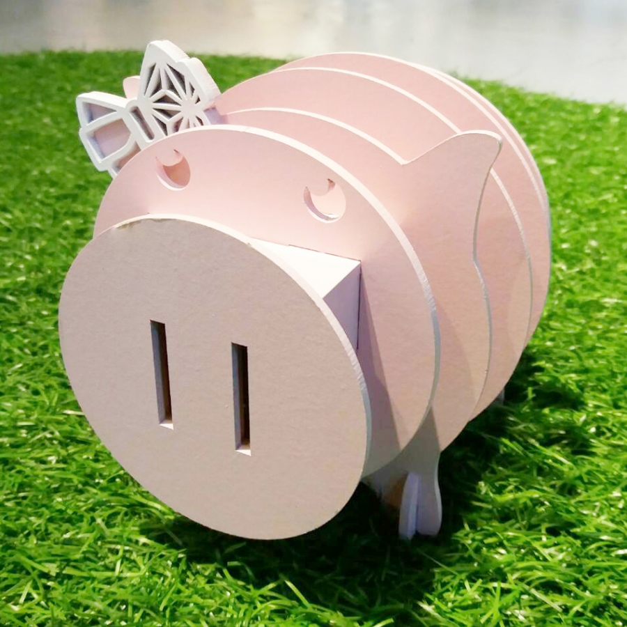 粉紅-豬豬存錢筒